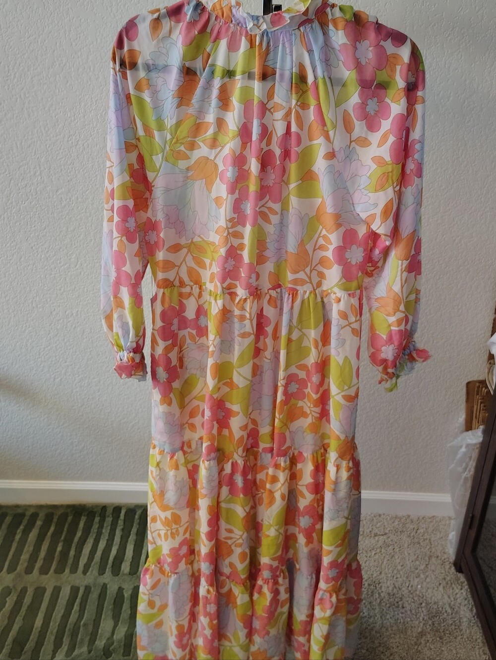 Nwt Tuckernuck  J. Marie  Maxi Dress, Size XS Sundress Summer - Picture 6 of 9